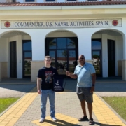 Ethan Lipsky ‘18 and Michael “Mike” Harris ‘76N