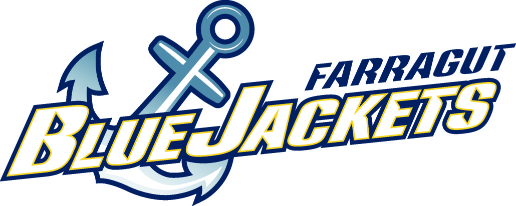 Farragut BlueJackets Logo