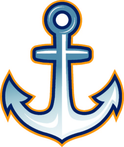 Admiral Farragut Academy BlueJackets Athletic Anchor