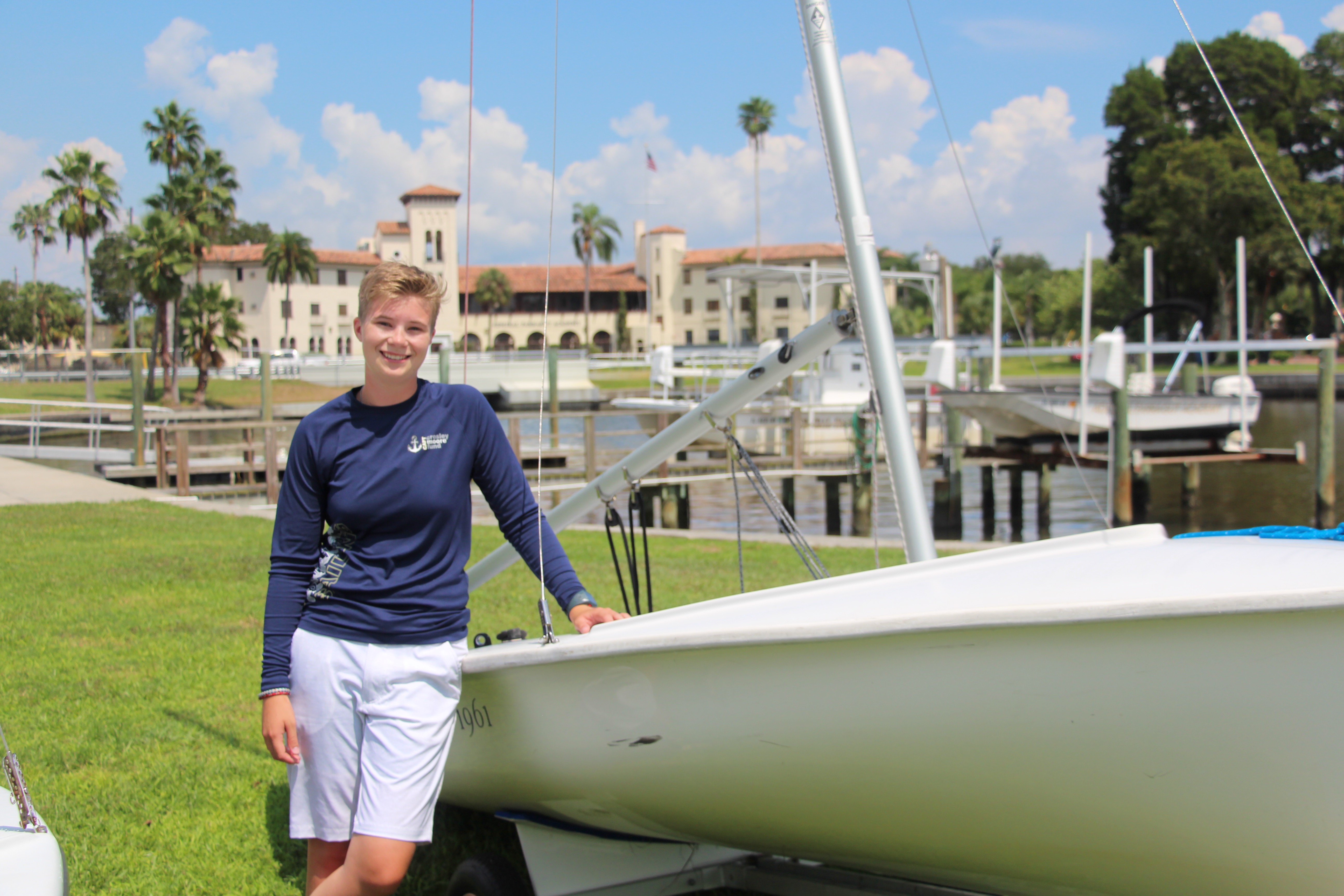 Allie was was the first recipient of the Maj. Megan McClung '91N, '95 USNA Scholarship Award.