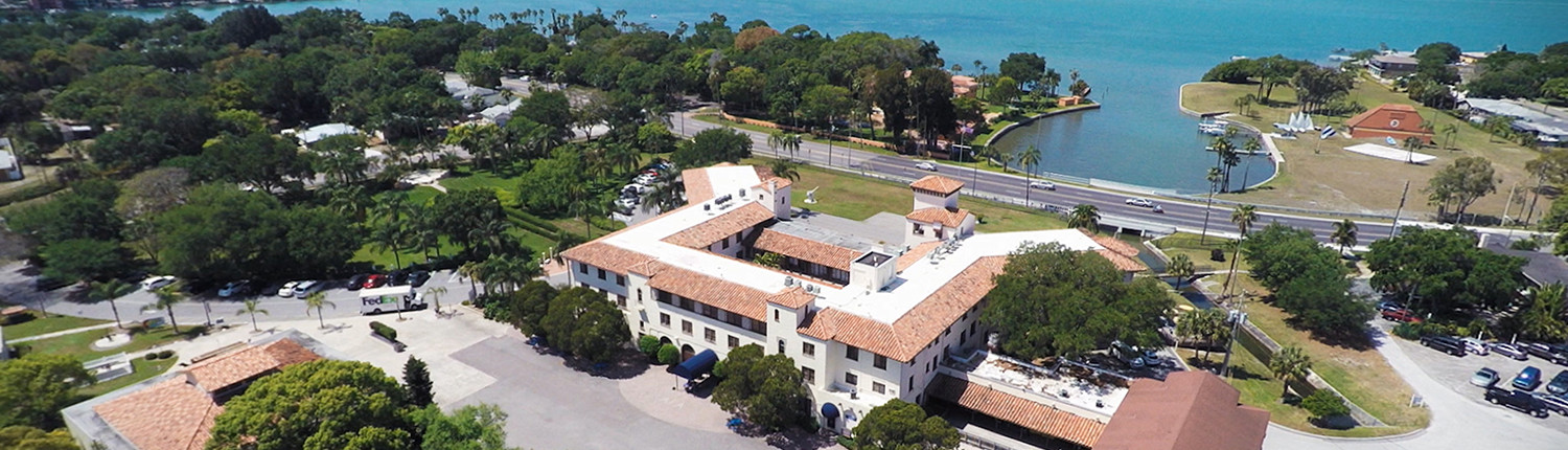 Admiral Farragut Academy Campus Aerial Photo - Private Boarding School in Florida