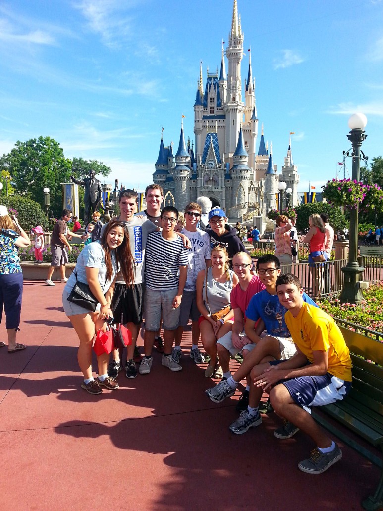Boarding students visit Disney Magical Kingdom