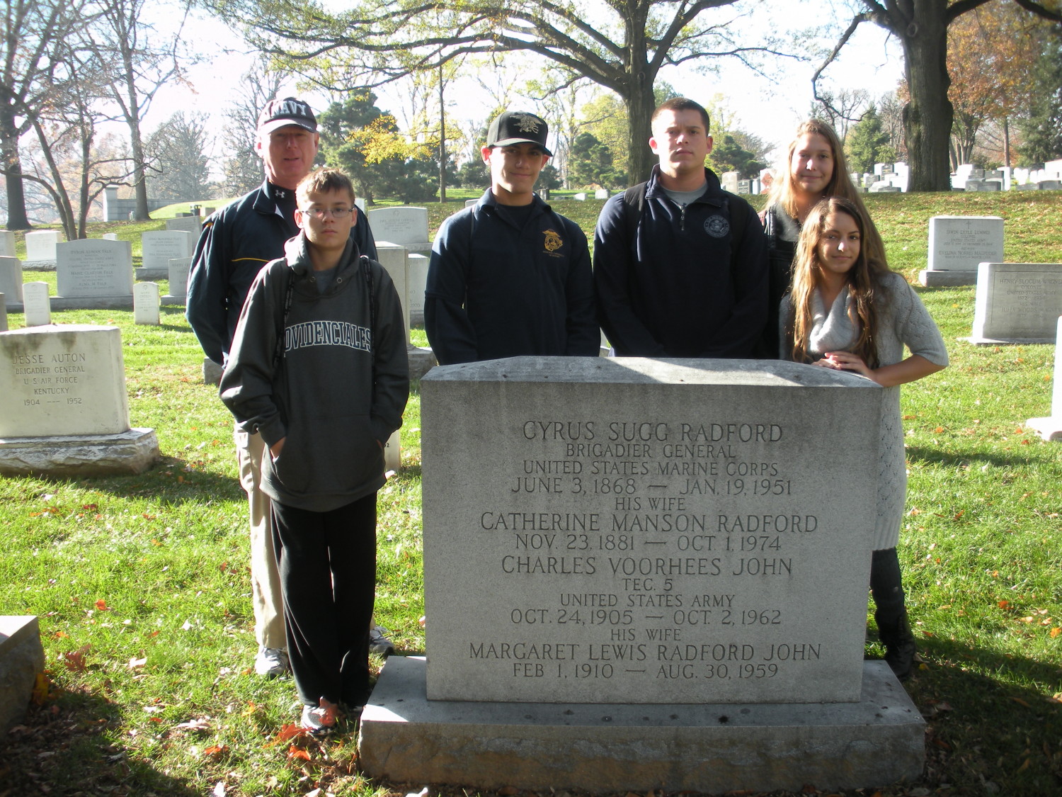 Arlington National Cemetery - Staff & Cadets