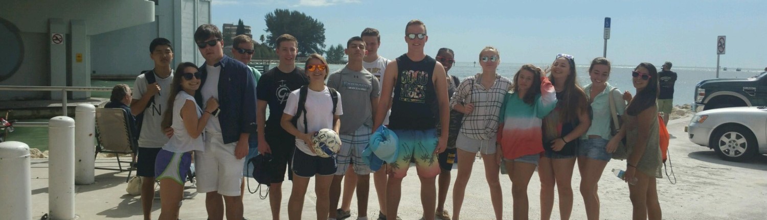 Boarding Students at Beach in Florida