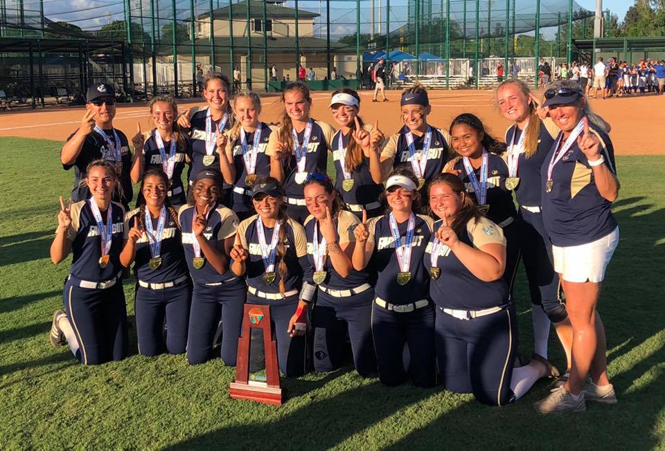 Admiral Farragut Academy Varsity Softball team made history again, winning their second Class 3A state softball championship