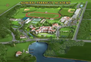 Admiral Farragut Academy Campus Map