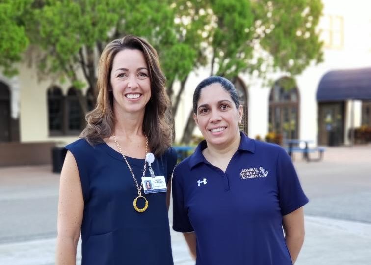 Two Farragut Upper School teachers, Engineering Teacher Carolyn VanArsdale and Senior Naval Science Instructor LCDR Thelma Cabantac, had the pleasure of attending the SET Sail Summer 2020 STEM Educator Training sponsored and hosted by the United States Naval Academy.