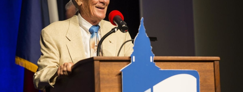 Farragut Alumnus and Astronaut Charlie Duke ‘53S was honored as the 2020 Texan of the Year during the 2020 Texas Legislative Conference.