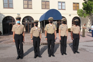 Regimental Commander (RC) and staff announced for the 1st Semester of the 2020-2021 school year