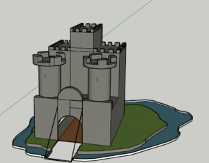Students in Mr. Xenakis’ World History classes recently designed their own 3D models of castles as part of a medieval European history unit.