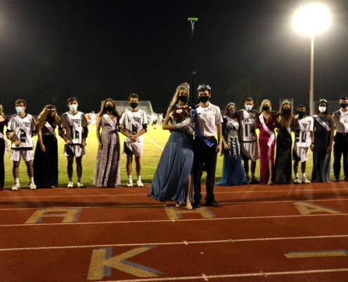 Our Upper School students celebrated spirit week with 4 themed days of dress-up, and the homecoming court was announced at the lacrosse game.