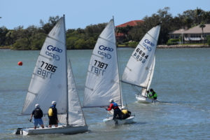 Farragut's sailing team competed in a sailing scrimmage regatta in Venice, FL, securing several second and third place wins.