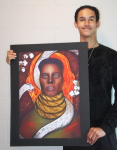 Senior student Maurice Leon placed in the 2021 Pinellas County Scholastic Regional Art & Writing Awards.