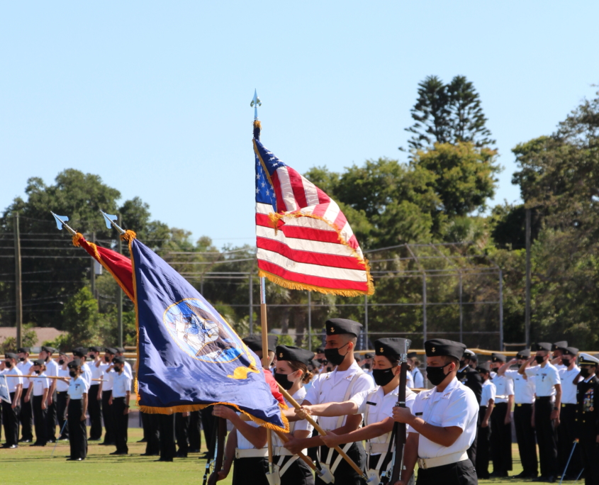Admiral Farragut Academy’s Upper School Naval Science Program has received the Distinguished Unit Award with Academic Honors for the 2020-2021 school year.