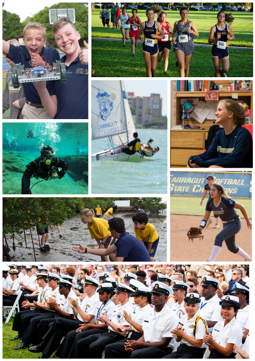 Student Collage: Affordability and Scholarships at Admiral Farragut Academy